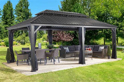 costco gazebo|hardtop gazebo clearance costco.